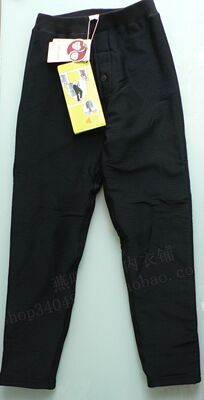 久岁伴双层亲肤男童青少年保暖裤