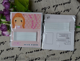 三优饰品医院卫校实习护士帽子白色加厚专用发夹卡子10件全国包邮