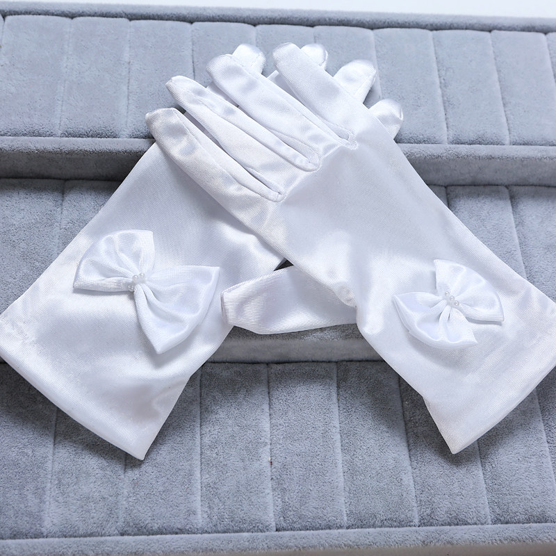 Gants pour enfants en satin - Ref 2145506 Image 1