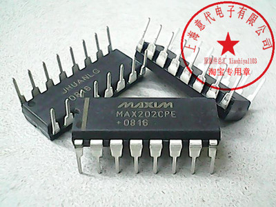 MAX202CPE  MAX  DIP-16【原装】赛格市场G332室实体店 现货