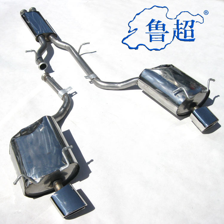 适用于奔驰GLK300不锈钢排气管消声器 左右中后段节 质保五年