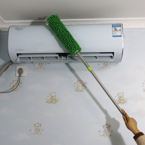 雪尼尔除尘掸可伸缩家用鸡毛掸除尘刷清洁屋顶加长软毛扫灰尘掸子