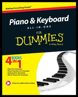 【预售】Piano and Keyboard All-In-One for Dummies