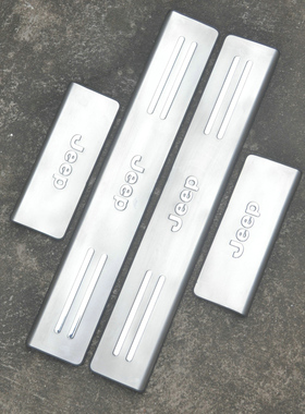 适用于2011-20款JEPP大切诺基不锈钢迎宾踏板 Cherokee外置门槛条