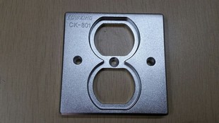 801 10MM厚 美国COW 插座 86MM 喷沙面板 KING