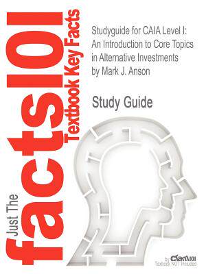 【预售】Studyguide for Caia Level I: An Introduction t...