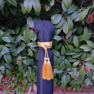 宝剑刀剑汉剑唐剑刀鞘绑绳剑穗棉手工绕制锦绳武士装饰绳COS绳结