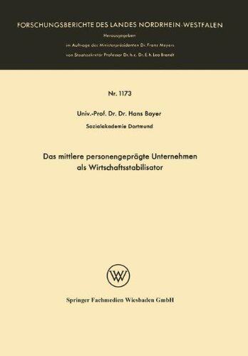 【预售】Das Mittlere Personengepragte Unternehmen ALS ...