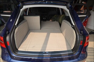 13-14款进口奥迪A4allroad 旅行版专用皮革尾箱垫 汽车后备箱垫