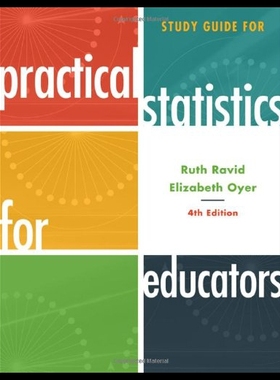 【预售】Study Guide for Practical Statistics for Educator