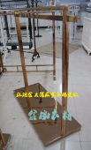 服装 陈列架 货架 单杆 批发 展示架 玫瑰金