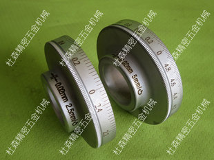 铣床配件刻度环锣床工作台丝杆刻度盘x轴y轴z轴左右5mm升降2.5mm