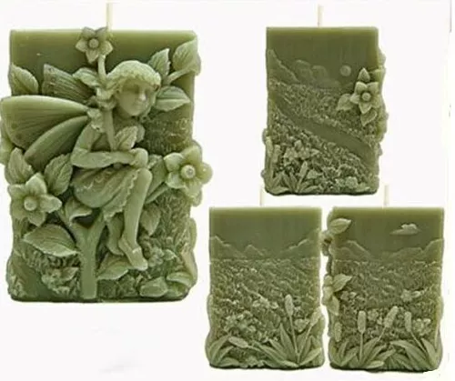 Трехмерная квадратная сказочная аромотерапия, свеча, форма для мыла, силиконовая форма