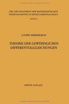 【预订】Theorie Der Gewohnlichen Differentia...