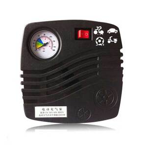车载12v/48v/60v/72v/电动汽车轮胎充气泵电瓶车打气筒充气泵