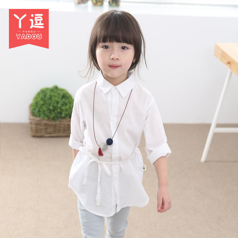 Chemise fille à manche longue - Ref 2085919 Image 1