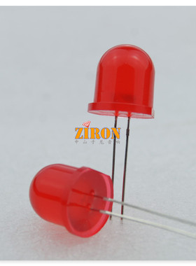 10MM红发红LED10MM红色发光二极管红发红10mm红光 led红光LED