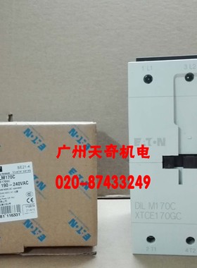 正品全新EATON伊顿接触器 DILM170C AC220V 170A