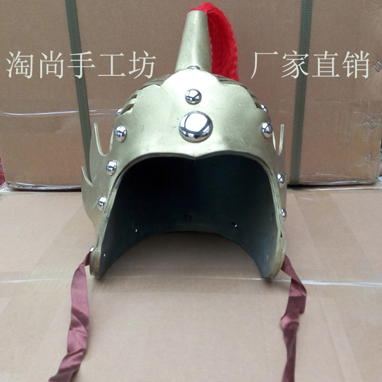 影视帽盔将军帽士兵帽唐装古装头盔舞台演出帽盔
