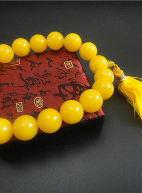 黄龙玉毛衣链开运礼物佛珠念珠