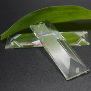 水晶长条三角条 灯饰水晶配件 diy水晶珠帘水晶长条 水晶吊坠