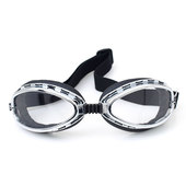 包邮 电动车防风防晒韩国风 摩托车风镜护目镜 哈雷风镜 T06透明片