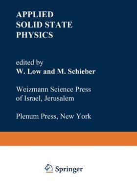 【预订】Applied Solid State Physics