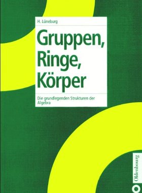 【预售】Gruppen, Ringe, Korper