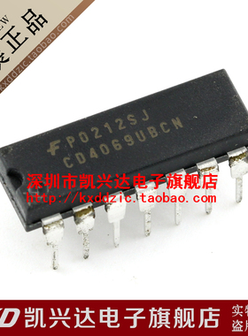 CD4069UBCN TI DIP-14 现货库存▲品质保证