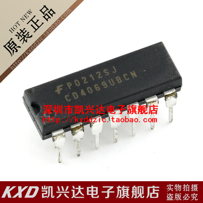 CD4069UBCN TI DIP-14 现货库存▲品质保证