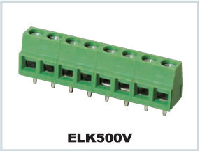 台湾町洋 PCB 螺钉线框直焊式接线端子ELK500V