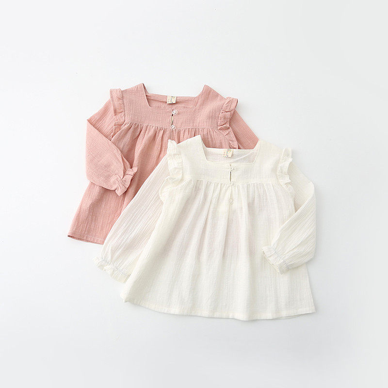 Chemise fille à manche longue - Ref 2085868 Image 1