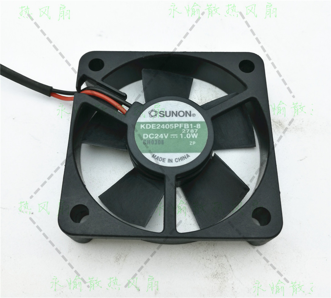 SUNON 5010 KDE2405PFB1-8 24V 1W 静音  变频器 散热风扇图片