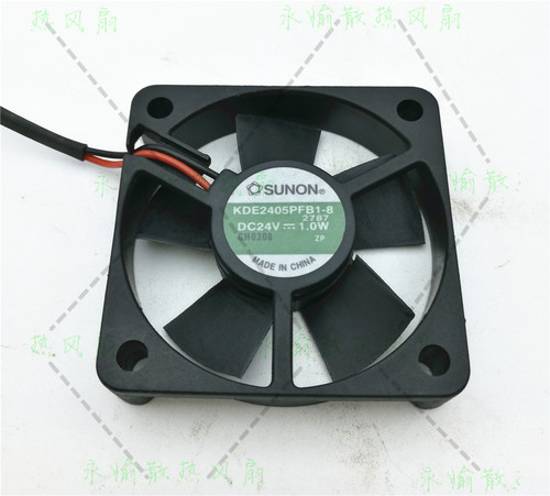 SUNON 5010 KDE2405PFB1-8 24V 1W 静音  变频器 散热风扇