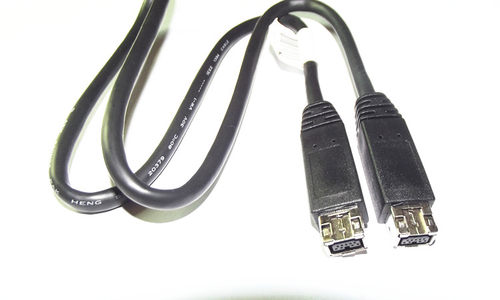 高品质 IEEE1394火线 firewire 800 1394B对B火线 9针/9针 0.6米