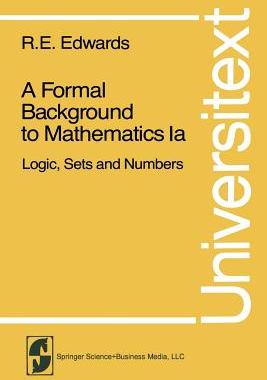 【预订】A Formal Background to Higher Mathem...