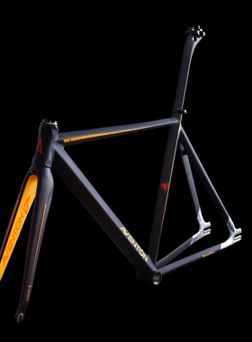 @BIKE  AVENTON Diamond 钻石车架组 含碳叉 坐管 碗组 黑色