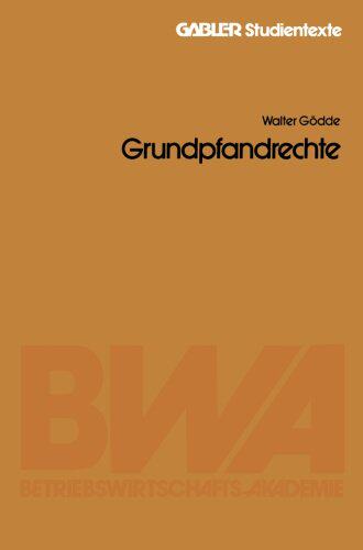 【预售】Grundpfandrechte