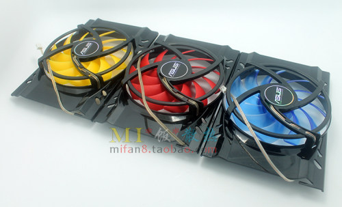 迪兰 HD5670酷能+ HD6770 E5 1G HD5770 HD5750 HD5670 显卡风扇