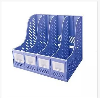 实体批发办公用品 四格文件架资文件座/文件架/文件