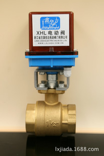 XHL电动阀DN8 Q911F 16P 电动黄铜球阀二通球阀FDD电动球阀 DN32