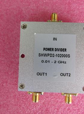 10-2000MHz 1W SMA N RF 射频同轴 2路 一分二功分器 频率可定制