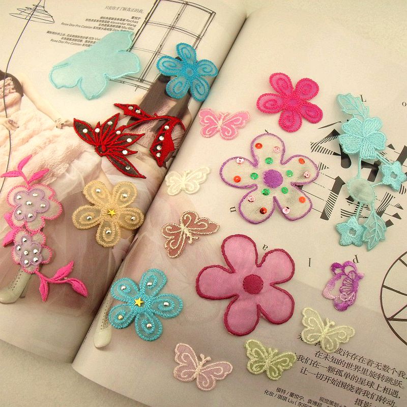 73ÀÙË¿»¨¶ä²¼Ìù²¹¶¡Ìù²¼´ÌÐåÍøÉ´´ÌÐåÓб³½ºÅ·¸ùÉ´DIYÒ·þ×°Êλ¨
