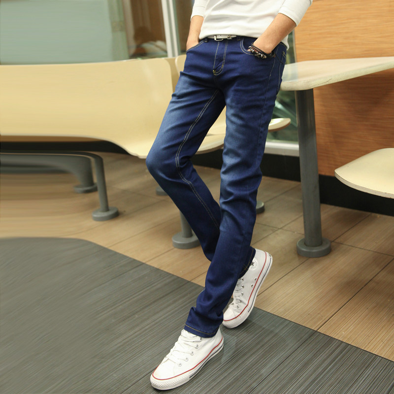 Jeans pour adolescent pieds Slim pour hiver - Ref 1469525 Image 1