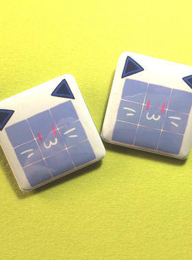 绮丽屋日本动漫周边艾尔之光ELSWORD/ADD/MM猫咪徽章新款满百包邮