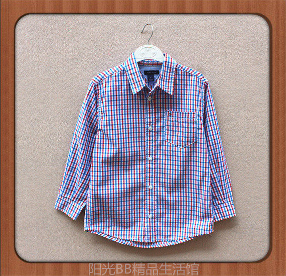 Chemise garcon à manche longue - Ref 2075984 Image 1