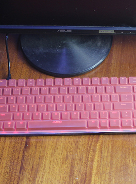 升派 黑爵极客AK33 RGB 机械键盘保护膜82键合金版台式防尘贴套罩