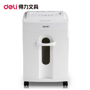 正品 得力碎纸机9920电动静音碎纸机办公家用A4条状多功能碎纸机