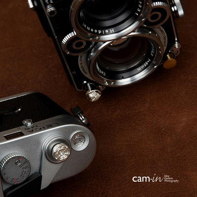 富士徕卡旁轴专用镶钻快门按钮