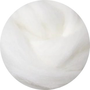 羊毛毡戳戳乐 西班牙羊毛条SPAIN短纤维△纯白